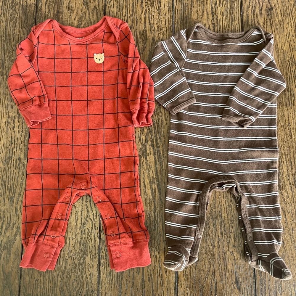 EUC Baby Boy Long-Sleeve Jumpsuits